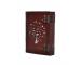 Vintage Genuine New Design Cut Work Leather Journal Embossed Round Tree Of Life Notebook